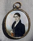 Abraham Parsell Miniature Painting c1825