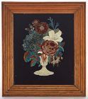 A Fine American Tinsel Painting 19th Century