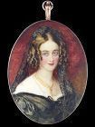 Simon Jacques Rochard English Portrait Miniature of Woman c1825-30