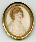 Rare William Lovett Portrait Miniature c1795