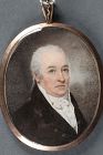 William Wood Miniature Portrait of a Gentleman c 1790