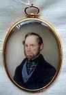 John McDougall Portrait Miniature  c1845