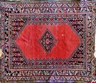 Tabriz handmade Rug, carpet,  62" x 55", as is