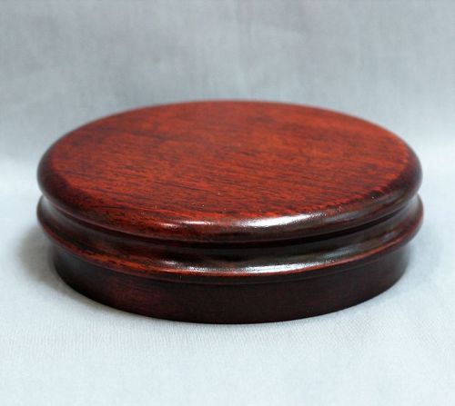 Chinese Rosewood Top, Cover for Jar