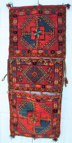 Afghan Wool Saddle Bag
