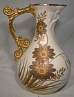 Royal Worcester 6-1/4" Face or Mask Jug with Gold 1897