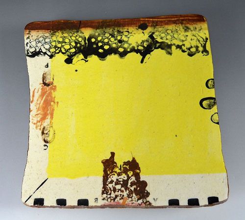 Toban Ceramic Plate by Kim Hono
