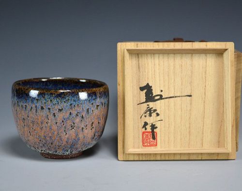 Exquisite Chawan Tea Bowl by Kimura Moriyasu