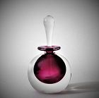 Mary Angus Violet Mini Studio Glass Perfume Bottle (2002)