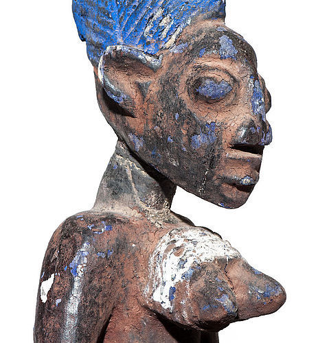 Agere Ifa Figure from the Yoruba People 1950