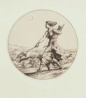 Stephen Gooden,engraving, Diana