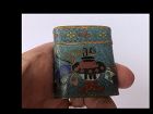 Chinese Cloisonne Opium Box