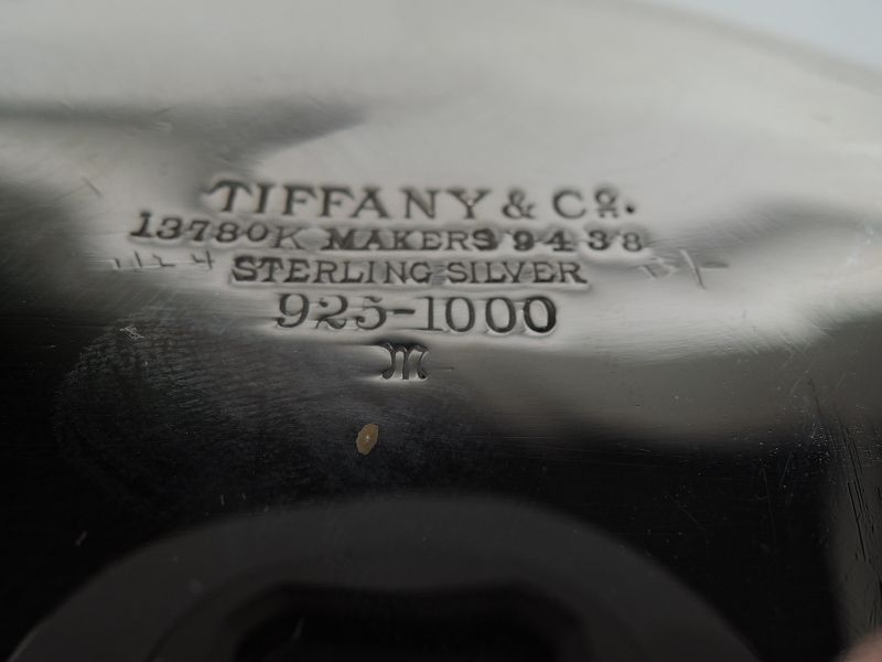 Pretty Antique Tiffany Edwardian Sterling Silver Bowl