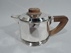 Jean Puiforcat Super Stylish French Art Deco Silver Teapot