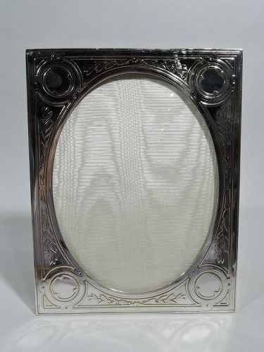 Antique Tiffany Edwardian Regency Sterling Silver Picture Frame
