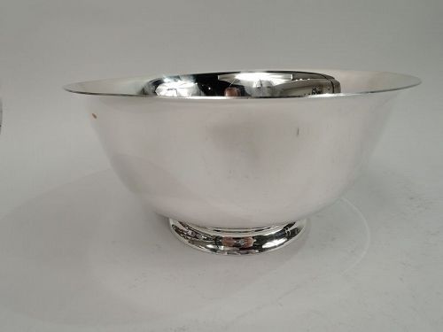 American Sterling Silver Trophy Bowl by Dominick & Haff 1940
