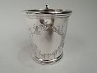 American Classical Coin Silver Baby Cup by Lincoln & Reed in Boston