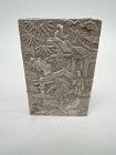 Chinese Export Silver Card Case by Khe Cheong C 1860
