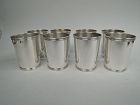 Set of 8 Alvin Traditional Sterling Silver Mint Juleps