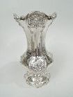 Antique American Victorian Sterling Silver Vase