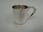Antique Tiffany Victorian Classical Sterling Silver Baby Cup