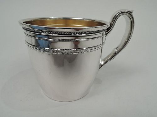 Antique Gorham Edgeworth Sterling Silver Baby Cup 1923