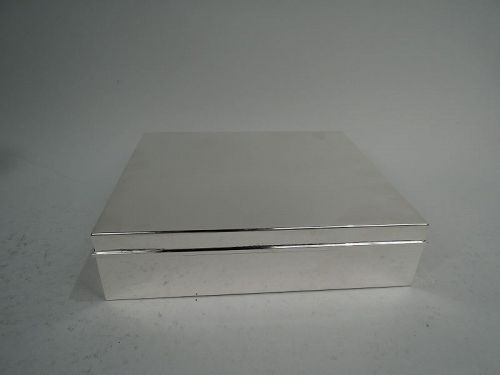Tiffany Midcentury Modern Sterling Silver Box