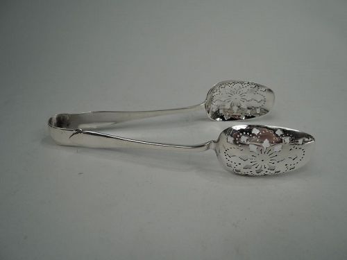 Tiffany Faneuil Sterling Silver Ice Tongs