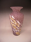 Japanese 20th Century Art Glass Vase by Hisatoshi Iwata