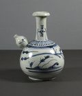 A Japanese Arita Porcelain Khendi. 17th Century