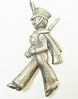 Mexican Sterling Marching Soldier