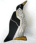 August Bonaz Art Deco Penguin Pin - Book Piece