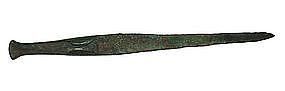 Bronze Flange Hilted Sword from Ancient Luristan