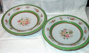 Pair of Early English Staffordshire Compotes