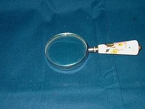 Limoge Handle Magnifying Glass