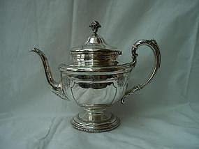 Towle Sterling Teapot; Louis IV Pattern