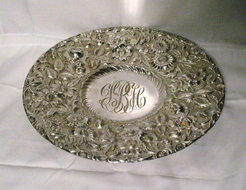 Jenkins & Jenkins Sterling Silver Footed Cake Stand or Tazza