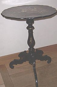 English Regency Hand Painted Tilt Top Table