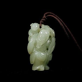 An Exquisite Jade Carving Piece of 18th Century