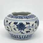 Chinese Early Ming B & W Jar