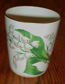 LEC Limoges Lily of the Valley tumbler