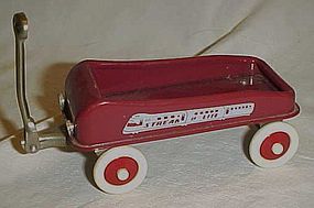 Radio Flyer Streak o lite miniature red wagon