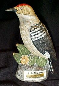 Ski Country miniature Gila Woodpecker decanter limited
