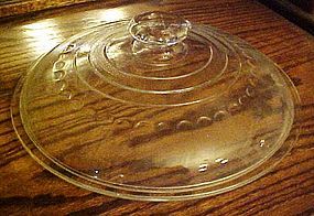 Griswold marked 12" glass lid octagon knob fits 10"