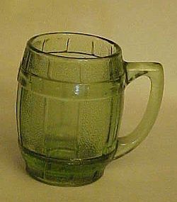 Old Barrel or Keg shape shot glass or toothpick holder