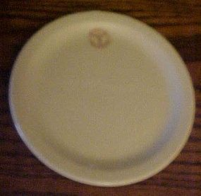 TEPCO Army medical logo bread and butter plate 6 1/2"