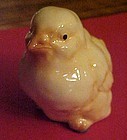 Sweet  glazed ceramic life size baby chick figurine