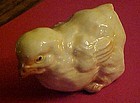 Ceramic life size baby chick figurine