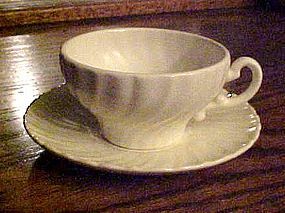 Franciscan Coronado off white cup and saucer