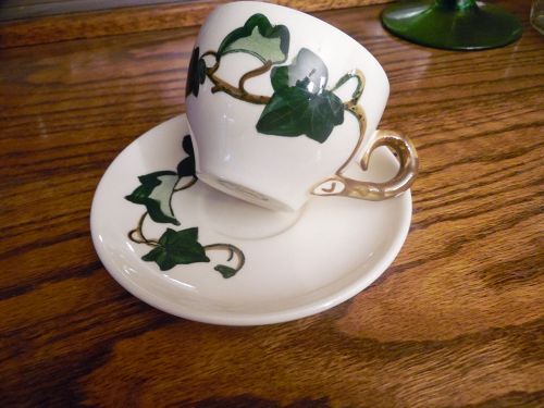 Metlox Poppytrail California Ivy cup and saucer